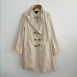 Marc By Marc Jacobs Cream Trench Coat